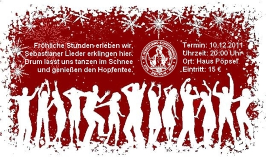 Anmeldung auf www.st-sebastian-beckum.de bis zum 04.12.2011 Winterfest 2011